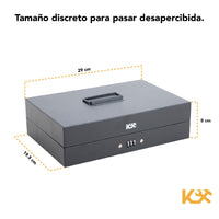 Thumbnail for Caja De Dinero Combinación Guardar Monedas Clips De Billetes