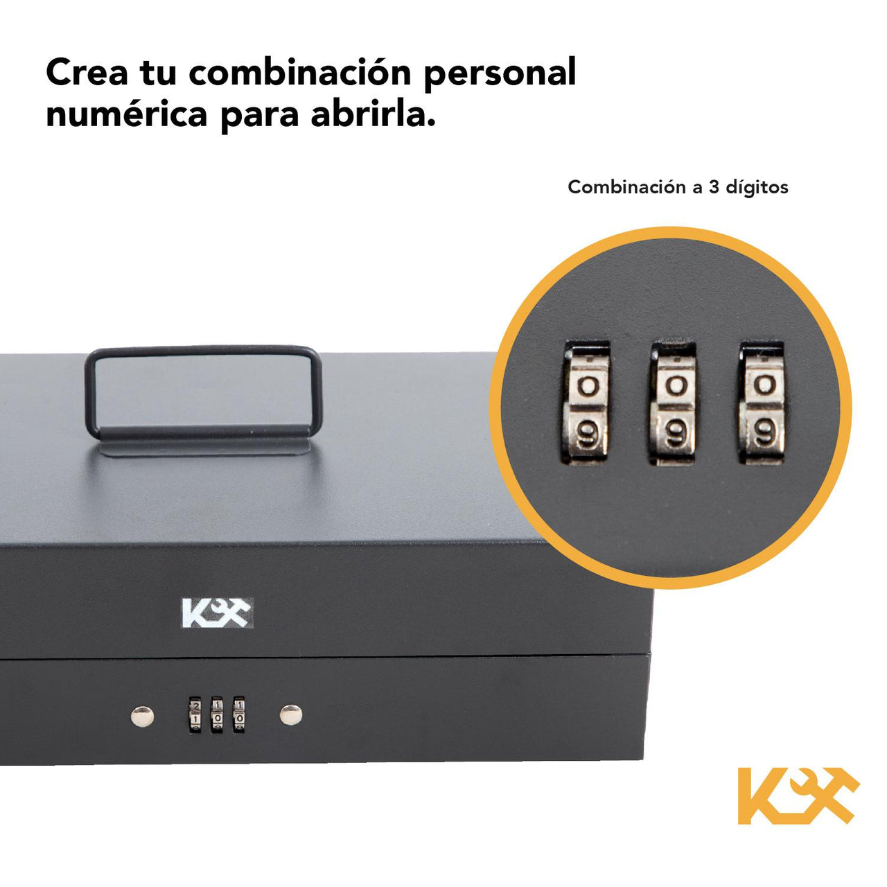 Caja De Dinero Combinación Guardar Monedas Clips De Billetes