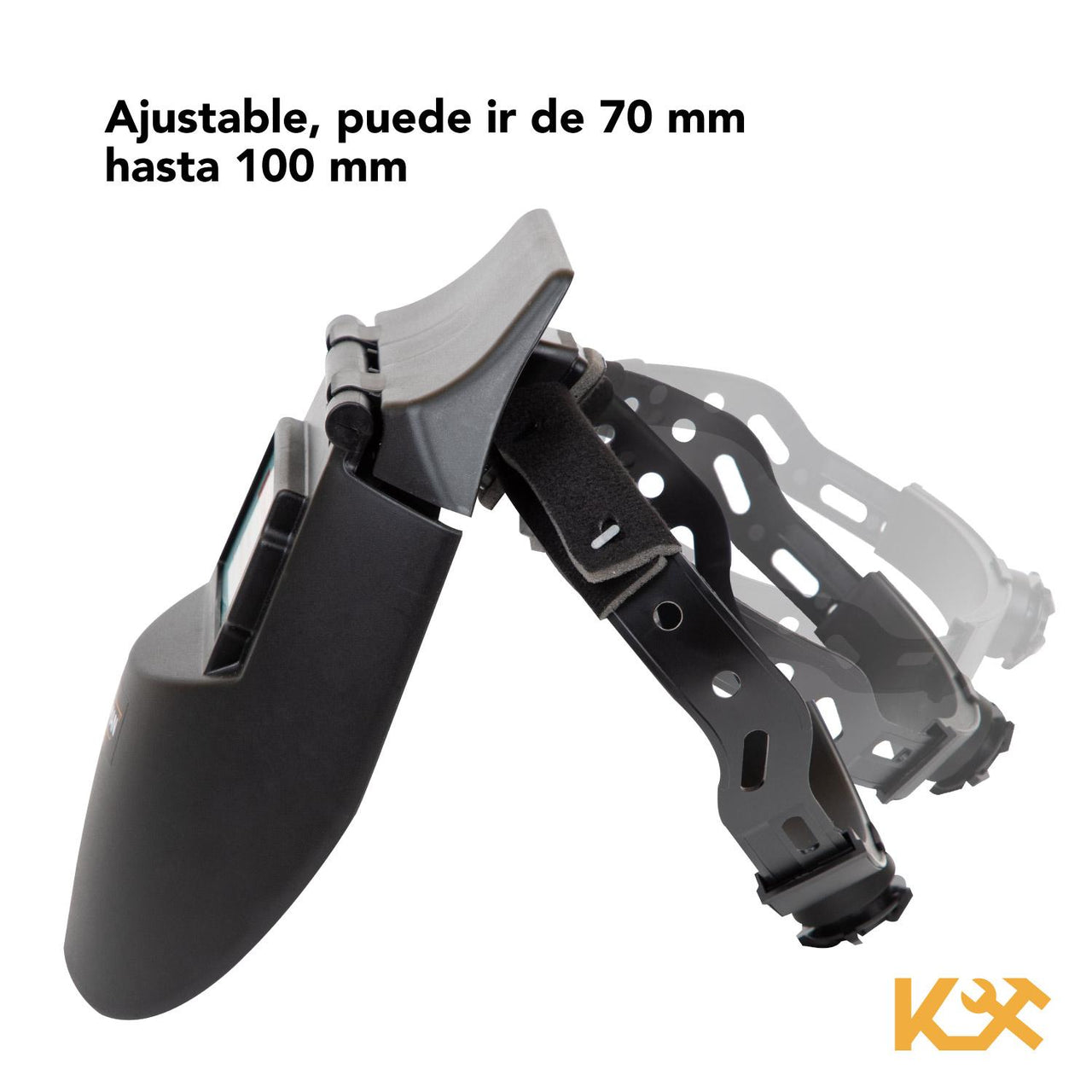 Careta Electrónica Para Soldar Uso Industrial 9-13 Kingsman