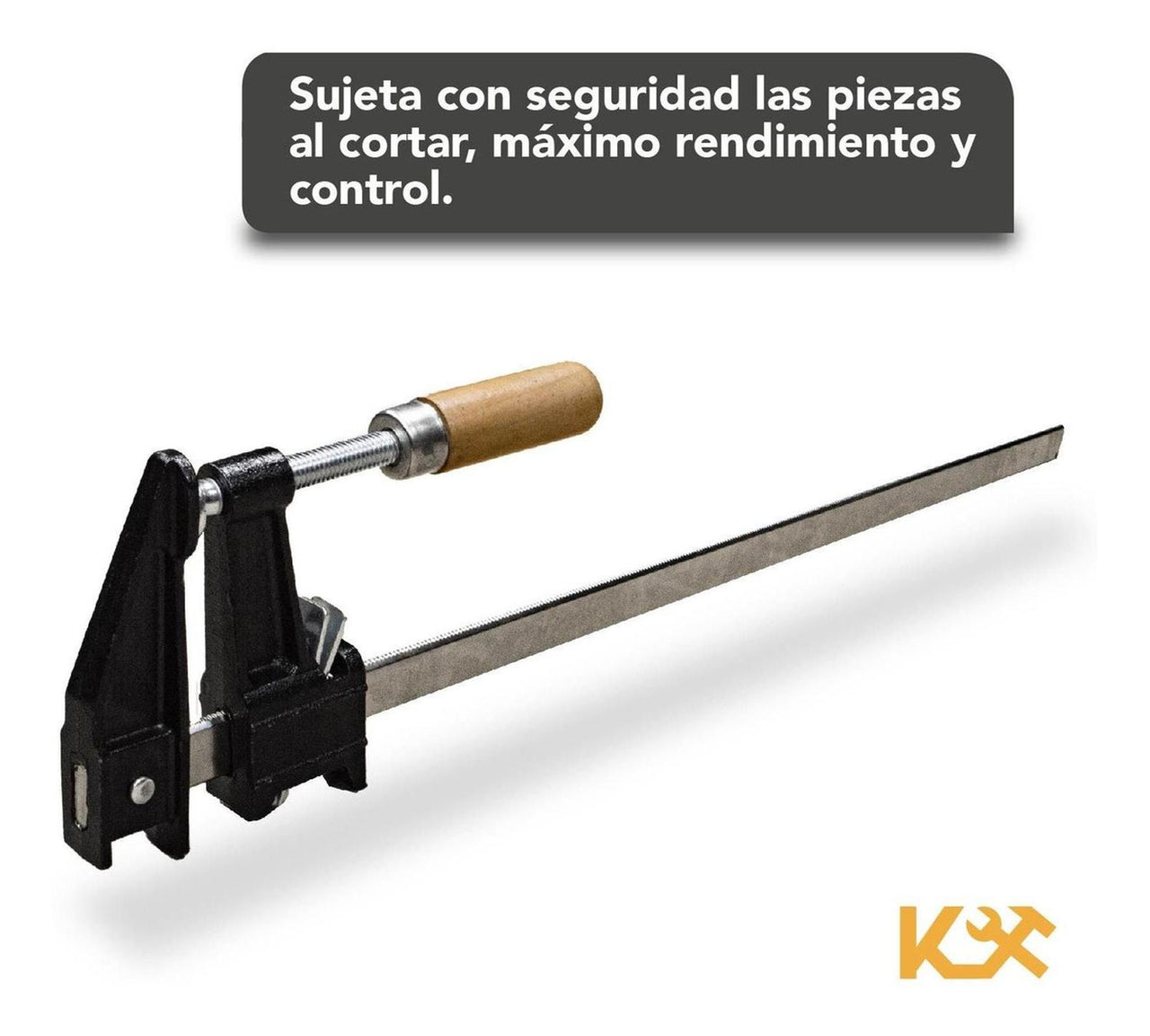 Prensa Sargento para Madera de 18" y 6 cm Kingsman