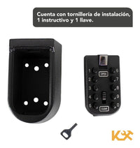 Thumbnail for Caja de Llaves Empotrable Combinacion Digital 11x7 cm Negro Ts03 Kingsman