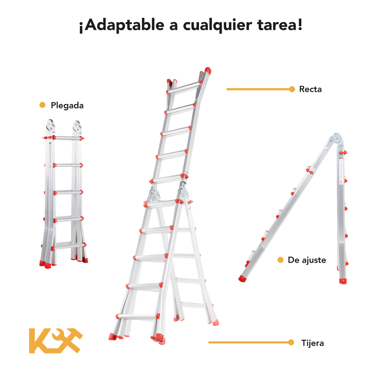 Escalera de aluminio Little Giant 5 Kingsman