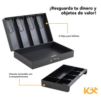 Thumbnail for Caja De Dinero Combinación Guardar Monedas Clips De Billetes